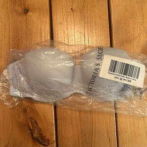 Victoria's Secret Soft Blue Lace Bra